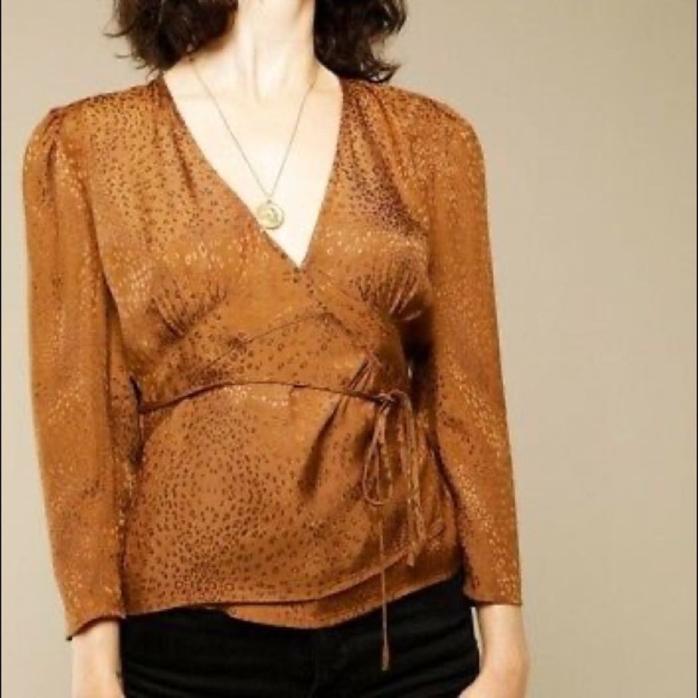 rouje : anna leopard top - Picture 6 of 7
